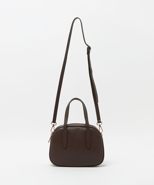 MARCO BIANCHINI(マルコビアンチーニ)の「<MARCO BIANCHINI>ボストンバッグ(ショルダーバッグ・レディース・ライトグレー/ダークブラウン/ブラック・FREE)」の14枚目の写真