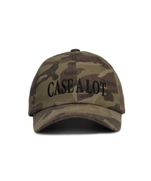 CASE A LOT（ケースアロット）の「Logo camo ball cap - khaki（キャップ）」