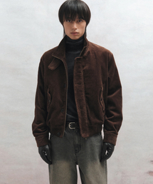 Big Union（ ）の「コーデュロイブルゾンジャケット（ブラウン）（MA-1）」
