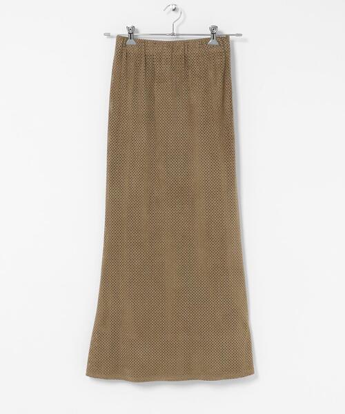 SENSE OF PLACE by URBAN RESEARCH(センスオブプレイスバイアーバンリサーチ)の「FSパンチングナロースカート(スカート・レディース・ネイビー/ベージュ・MEDIUM/SMALL)」の8枚目の写真