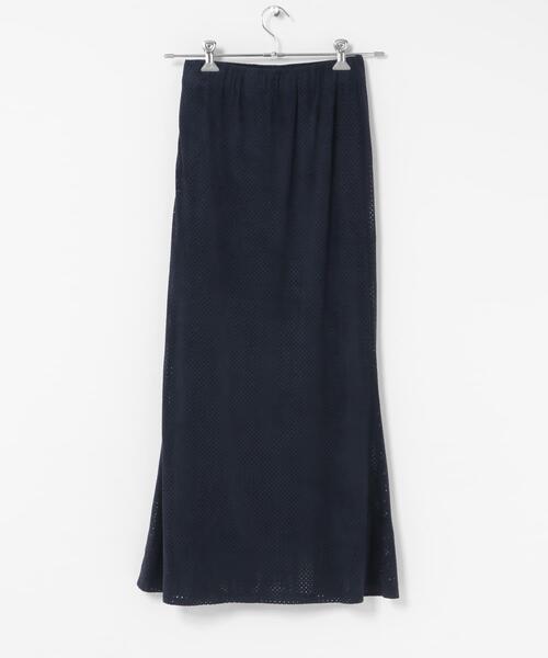 SENSE OF PLACE by URBAN RESEARCH(センスオブプレイスバイアーバンリサーチ)の「FSパンチングナロースカート(スカート・レディース・ネイビー/ベージュ・MEDIUM/SMALL)」の16枚目の写真