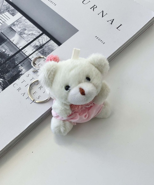 AS KNOW AS plus（アズノゥアズプラス）の「おぱんつBabyベアキーチャーム（キーホルダー・レディース・ピンク/ブラウン/アイボリー・FREE）」の6枚目の写真