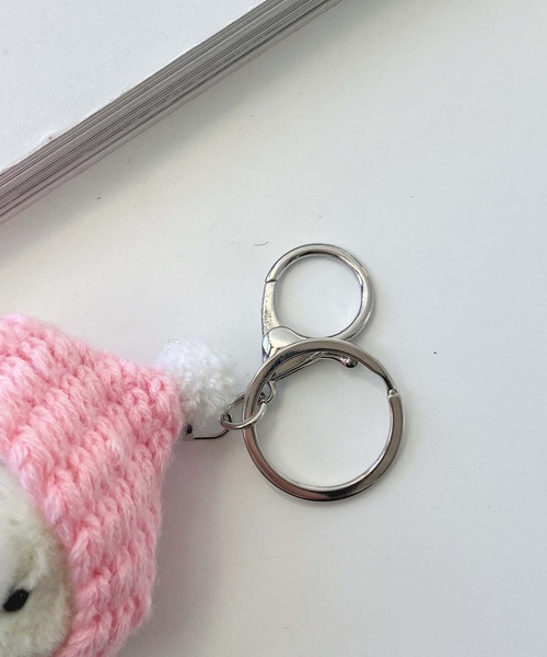 AS KNOW AS plus（アズノゥアズプラス）の「おぱんつBabyベアキーチャーム（キーホルダー・レディース・ピンク/ブラウン/アイボリー・FREE）」の10枚目の写真