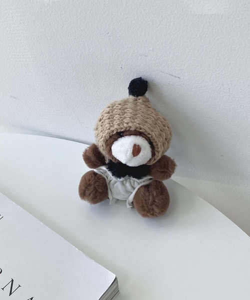 AS KNOW AS plus（アズノゥアズプラス）の「おぱんつBabyベアキーチャーム（キーホルダー・レディース・ピンク/ブラウン/アイボリー・FREE）」の11枚目の写真