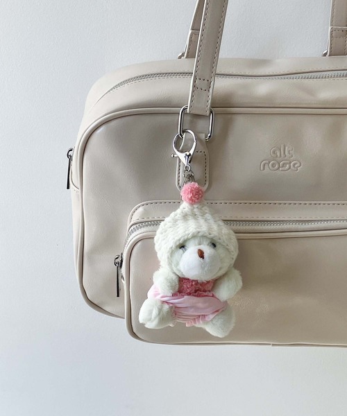 AS KNOW AS plus（アズノゥアズプラス）の「おぱんつBabyベアキーチャーム（キーホルダー・レディース・ピンク/ブラウン/アイボリー・FREE）」の7枚目の写真