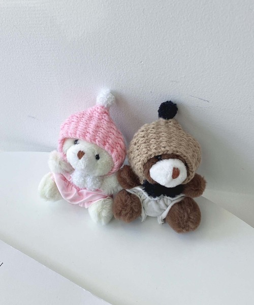 AS KNOW AS plus（アズノゥアズプラス）の「おぱんつBabyベアキーチャーム（キーホルダー・レディース・ピンク/ブラウン/アイボリー・FREE）」の15枚目の写真