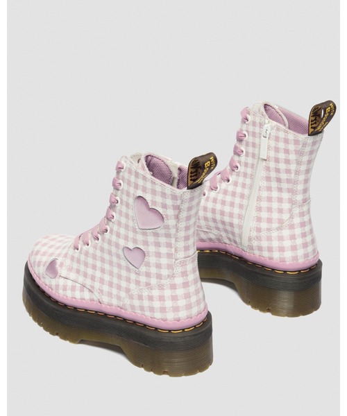 Dr. Martens(ドクターマーチン)の「Dr. Martens/ドクターマーチン JADON ハート 8 ホール ブーツ 42906100(ブーツ・レディース・ピンク・UK6/UK5/UK4/UK3)」の6枚目の写真