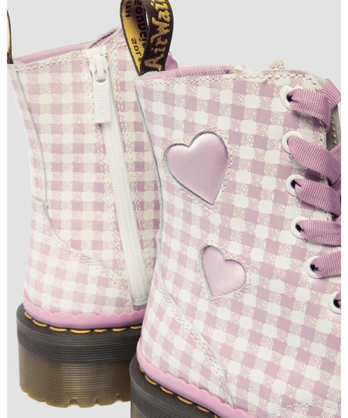Dr. Martens(ドクターマーチン)の「Dr. Martens/ドクターマーチン JADON ハート 8 ホール ブーツ 42906100(ブーツ・レディース・ピンク・UK6/UK5/UK4/UK3)」の8枚目の写真