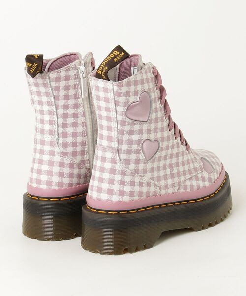 Dr. Martens(ドクターマーチン)の「Dr. Martens/ドクターマーチン JADON ハート 8 ホール ブーツ 42906100(ブーツ・レディース・ピンク・UK6/UK5/UK4/UK3)」の11枚目の写真