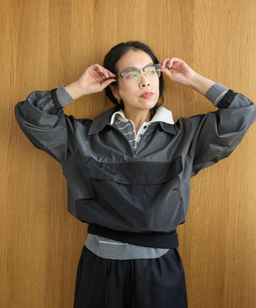 IENA LA BOUCLE(イエナラブークル)の「IENA LA BOUCLE ハーフジッププルオーバー(その他アウター・レディース・ブラック系その他・FREE)」の20枚目の写真