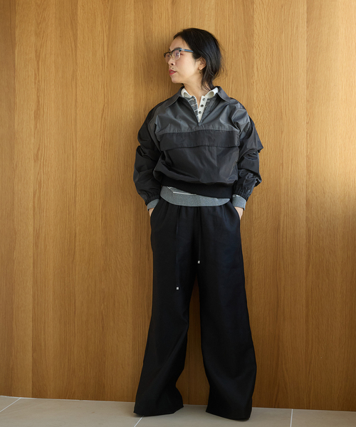 IENA LA BOUCLE(イエナラブークル)の「IENA LA BOUCLE ハーフジッププルオーバー(その他アウター・レディース・ブラック系その他・FREE)」の14枚目の写真