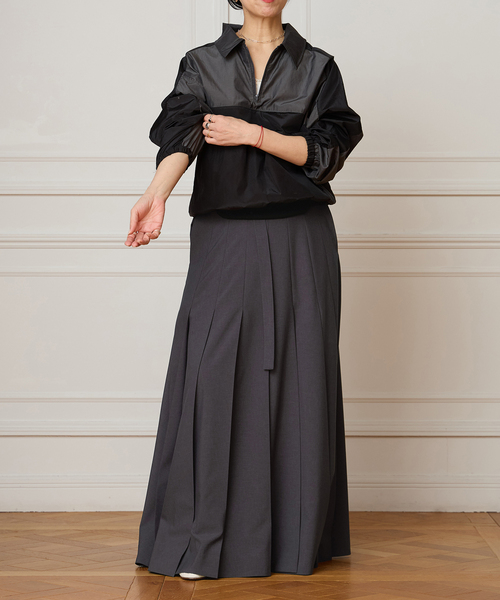 IENA LA BOUCLE（イエナラブークル）の「《洗濯機洗い可》IENA LA BOUCLE ハーフジッププルオーバー（その他アウター・レディース・ブラック系その他・FREE）」の15枚目の写真