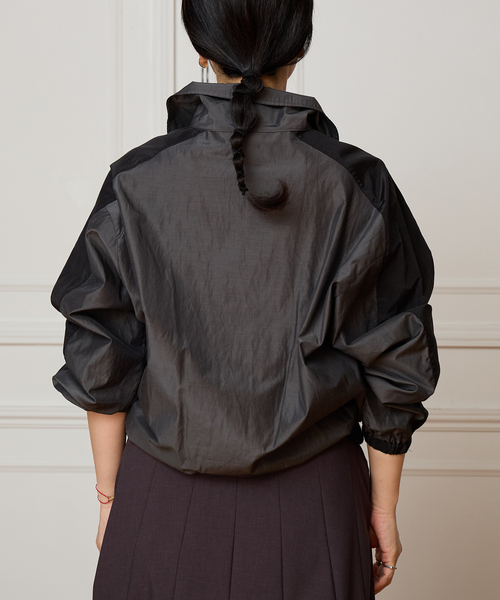 IENA LA BOUCLE（イエナラブークル）の「《洗濯機洗い可》IENA LA BOUCLE ハーフジッププルオーバー（その他アウター・レディース・ブラック系その他・FREE）」の12枚目の写真