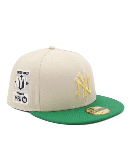 メジャーリーグキャップ(2個) ニューエラキャップ 59FIFTY ツートーングレープフルーツリーグ MLB