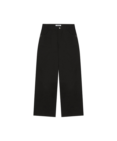 LUVISTRUE(ラヴイズトゥルー)の「BASIC ILOVEU WIDE PANTS(BLACK)(その他パンツ・レディース・その他・MEDIUM/SMALL)」の1枚目の写真