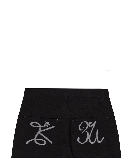 LUVISTRUE(ラヴイズトゥルー)の「BASIC ILOVEU WIDE PANTS(BLACK)(その他パンツ・レディース・その他・MEDIUM/SMALL)」の5枚目の写真