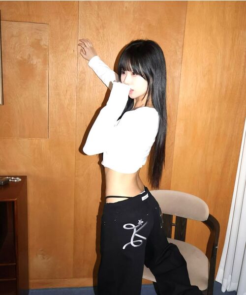 LUVISTRUE(ラヴイズトゥルー)の「BASIC ILOVEU WIDE PANTS(BLACK)(その他パンツ・レディース・その他・MEDIUM/SMALL)」の7枚目の写真