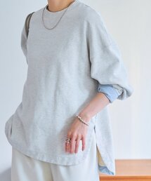 LIVETART | シャツカフス裏毛プルオーバー(Tシャツ/カットソー)