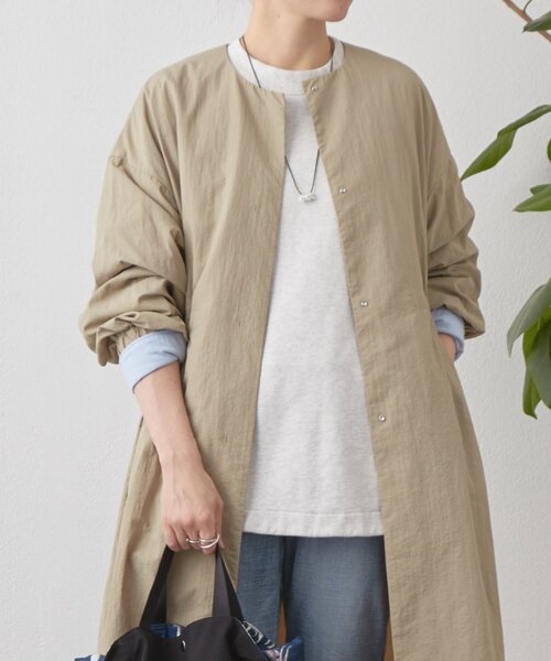 LIVETART(リヴェタート)の「シャツカフス裏毛プルオーバー(Tシャツ/カットソー・レディース・グレー/ピンク・FREE)」の19枚目の写真