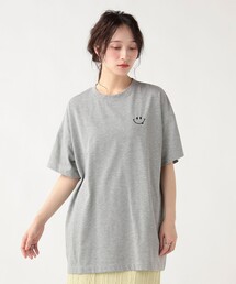 【7/16値下げ】スマイル刺繍 Tシャツ