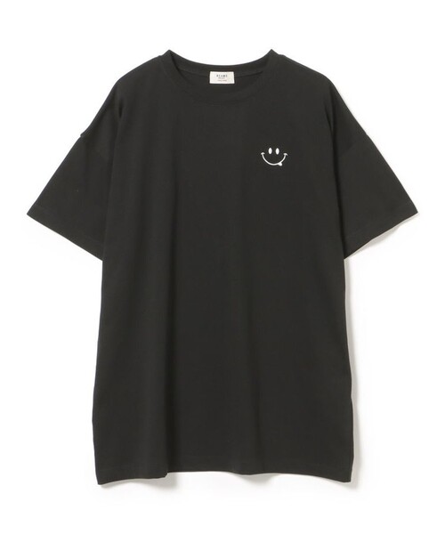 BEAMS HEART（ビームスハート）の「【7/16値下げ】スマイル刺繍 Tシャツ（Tシャツ/カットソー・レディース・レッド/ホワイト/グレー/ブラック・FREE）」の3枚目の写真