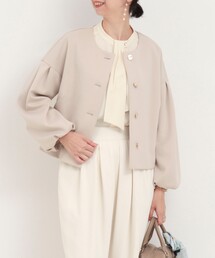 NOLLEY’S | 綿タッチダンボールニットブルゾン(ブルゾン)