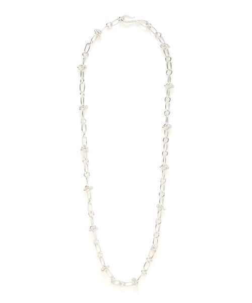 emmi（エミ）の「デザインチェーンネックレス（ネックレス・レディース・シルバー/ゴールド・F）」の2枚目の写真