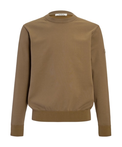 TATRAS(タトラス)の「TATRAS(タトラス) GRADO グラード(ニット/セーター・メンズ・サックスブルー/ダークネイビー/ベージュ・3/4)」の2枚目の写真