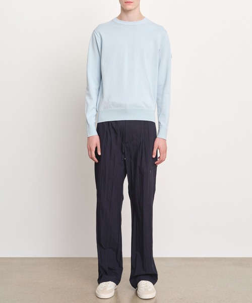 TATRAS(タトラス)の「TATRAS(タトラス) GRADO グラード(ニット/セーター・メンズ・サックスブルー/ダークネイビー/ベージュ・3/4)」の6枚目の写真