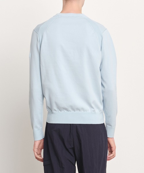 TATRAS(タトラス)の「TATRAS(タトラス) GRADO グラード(ニット/セーター・メンズ・サックスブルー/ダークネイビー/ベージュ・3/4)」の5枚目の写真