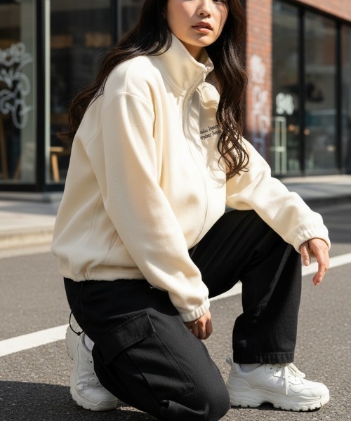 BANKS(バンクス)の「CREW / BANKS JOURNAL(バンクスジャーナル)スタンダードシルエット ジャケット(ナイロンジャケット・メンズ・オートミール/ブラック・MEDIUM/LARGE)」の5枚目の写真