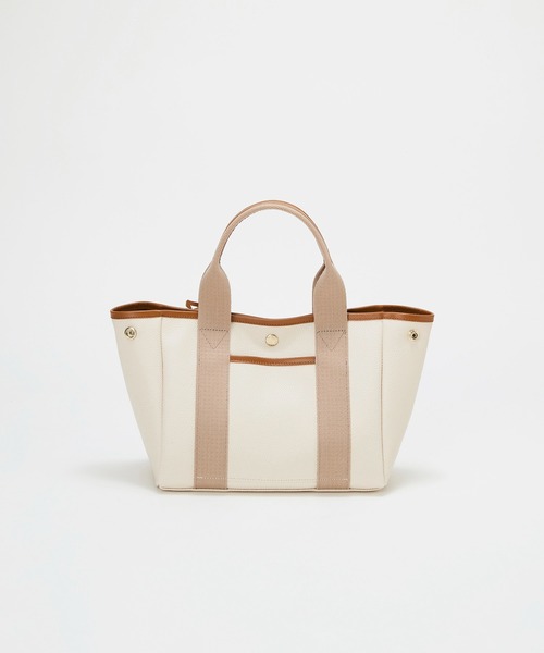 Breath TOPKAPI(ブレストプカピ)の「【Breath TOPKAPI】SCOTCH GRAIN スコッチグレイン 2way ミニ トートバッグ チャーム付き(トートバッグ・レディース・ベージュ系その他3/その他/ライトベージュ・FREE)」の9枚目の写真
