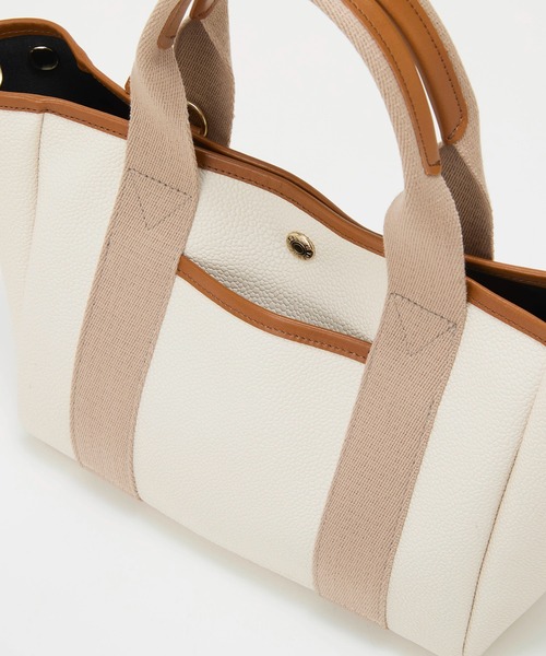 Breath TOPKAPI(ブレストプカピ)の「【Breath TOPKAPI】SCOTCH GRAIN スコッチグレイン 2way ミニ トートバッグ チャーム付き(トートバッグ・レディース・ベージュ系その他3/その他/ライトベージュ・FREE)」の19枚目の写真