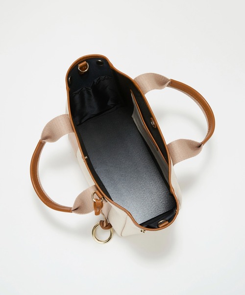 Breath TOPKAPI(ブレストプカピ)の「【Breath TOPKAPI】SCOTCH GRAIN スコッチグレイン 2way ミニ トートバッグ チャーム付き(トートバッグ・レディース・ベージュ系その他3/その他/ライトベージュ・FREE)」の20枚目の写真