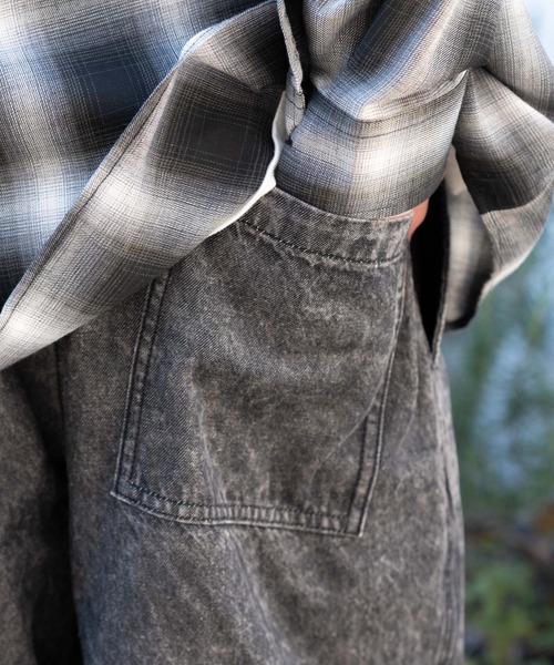 WEGO(ウィゴー)の「WEGO/【26年春夏新作】ユルフィットデニムイージーパンツ(デニムパンツ・メンズ・ライトインディゴブルー/グレー/ブラック系3・MEDIUM/SMALL/X-SMALL/LARGE)」の9枚目の写真