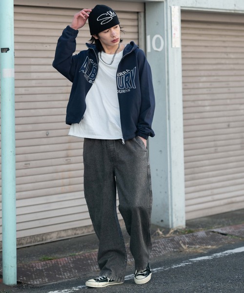 WEGO(ウィゴー)の「WEGO/【26年春夏新作】ユルフィットデニムイージーパンツ(デニムパンツ・メンズ・ライトインディゴブルー/グレー/ブラック系3・MEDIUM/SMALL/X-SMALL/LARGE)」の22枚目の写真