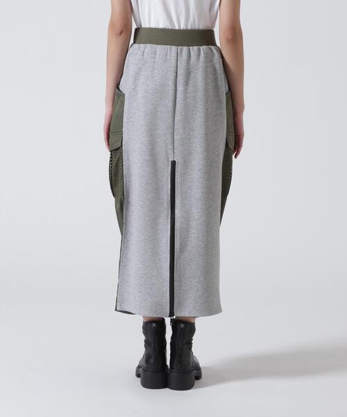 Risley（リズレー）の「Risley/リズレー/バイカラージップスカート（スカート・レディース・グレー/ブラック・F）」の20枚目の写真