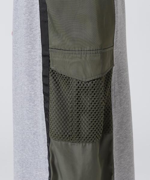 Risley（リズレー）の「Risley/リズレー/バイカラージップスカート（スカート・レディース・グレー/ブラック・F）」の17枚目の写真