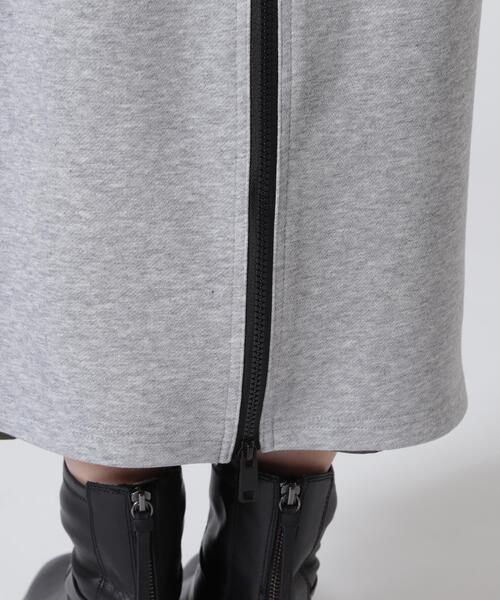 Risley（リズレー）の「Risley/リズレー/バイカラージップスカート（スカート・レディース・グレー/ブラック・F）」の15枚目の写真