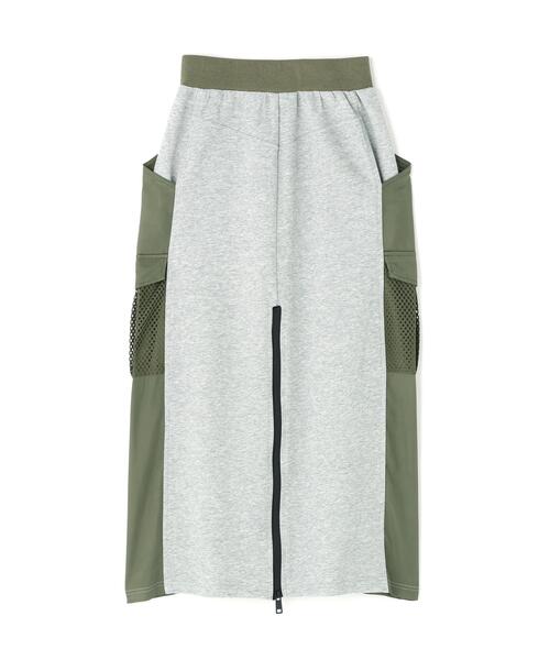 Risley（リズレー）の「Risley/リズレー/バイカラージップスカート（スカート・レディース・グレー/ブラック・F）」の12枚目の写真