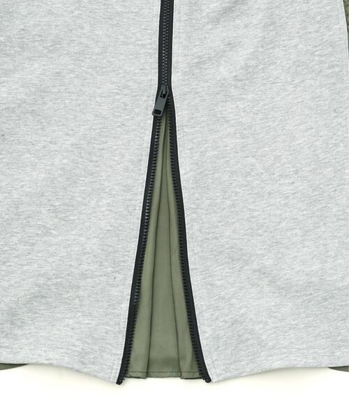 Risley（リズレー）の「Risley/リズレー/バイカラージップスカート（スカート・レディース・グレー/ブラック・F）」の10枚目の写真
