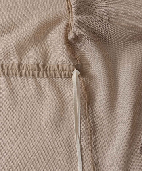 DRESSLAVE(ドレスレイブ)の「karami wide adjust jacket(カラミワイドアジャストジャケット)(テーラードジャケット・レディース・ベージュ/ブラック・38)」の15枚目の写真