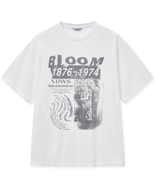 IDWS（アイドンワナセル）の「Blooming Garden T-Shirt White（Tシャツ/カットソー・レディース・その他・0/1/2）」の2枚目の写真