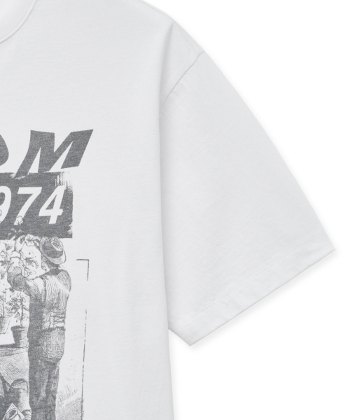 IDWS（アイドンワナセル）の「Blooming Garden T-Shirt White（Tシャツ/カットソー・レディース・その他・0/1/2）」の5枚目の写真
