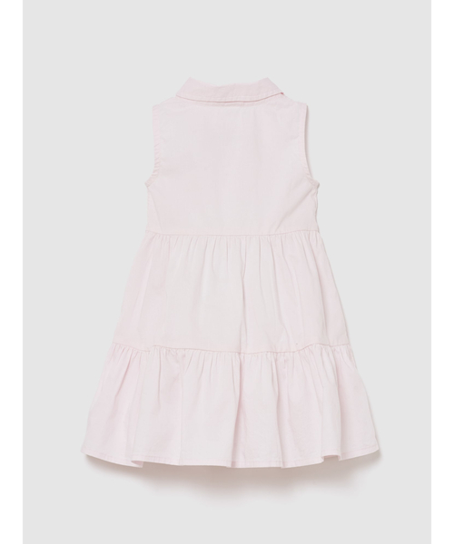 GAP(ギャップ)の「ティアード シャツワンピース (幼児・ベビー)(ワンピース・キッズ・ピンク・90cm/80cm/95cm/100cm/105cm/110cm/70cm)」の2枚目の写真