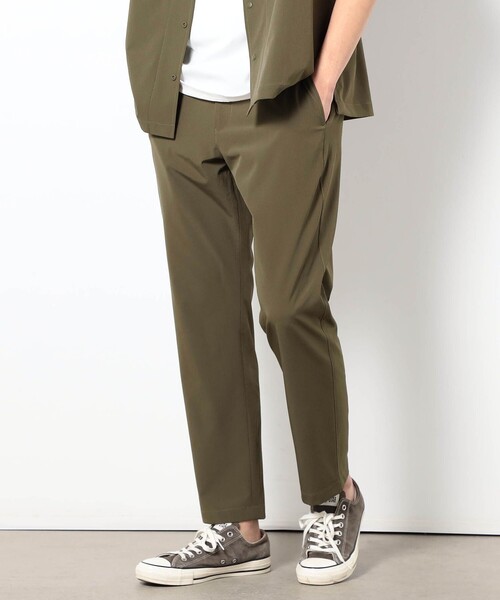 Grand PARK（グランドパーク）の「ナイロンリップストレッチイージーパンツ（その他パンツ・メンズ・ベージュ/ネイビー/ブラック/カーキ・L/M）」の3枚目の写真