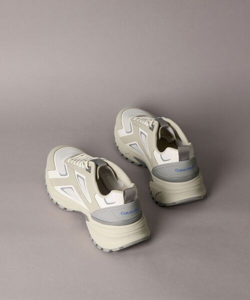 Calvin Klein(カルバン・クライン)の「厚底ストラップスニーカー(スニーカー・メンズ・グレー系その他・42/43/41/40)」の4枚目の写真