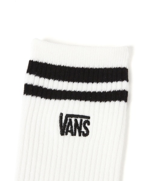 VANS(バンズ)の「【VANS(ヴァンズ)】LOGO CREW(MEN)(ソックス/靴下・メンズ・ホワイト・FREE)」の2枚目の写真