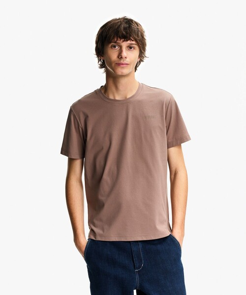 AIGLE(エーグル)の「UVカット プライムフレックス 半袖Tシャツ(Tシャツ/カットソー・メンズ・ブラック/ブラウン/ホワイト/パープル・L/M/XL/S)」の3枚目の写真