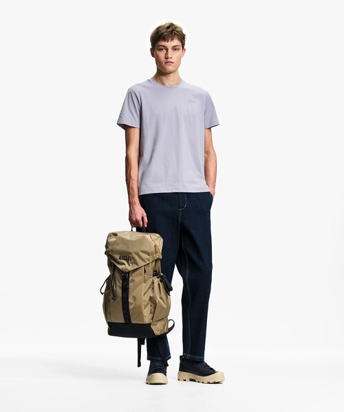 AIGLE(エーグル)の「UVカット プライムフレックス 半袖Tシャツ(Tシャツ/カットソー・メンズ・ブラック/ブラウン/ホワイト/パープル・L/M/XL/S)」の5枚目の写真